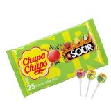 Chupa Chups SOUR Lollipops, Variety Pack 25ct