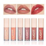 CAHIUYOA Light Lipgloss - Set of 6 Lip Glosses