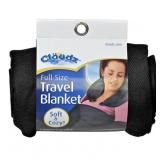 Cloudz Compact Travel Blanket - Black