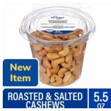 4x roasted salted cashews 5.5oz