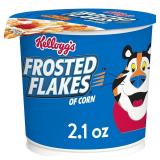 4x Frosted Flakes Cold Breakfast Cereal 2.1oz Cup