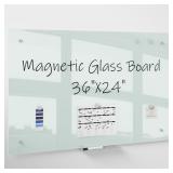 NEW $100 R&G Magnetic Glass Dry Erase White Board