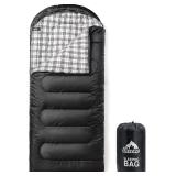 OPENED $45 MEREZA Sleeping Bag for Adults Mens,...