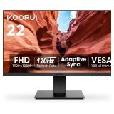 NEW $125 KOORUI 22' Computer Monitor
