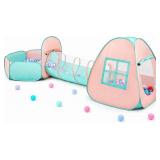 New $57 3 in 1 Pop Up Kids Play Tent with...
