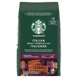 SEALED Starbucks Italian Dark Roast Ground Coffee