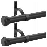 NEW $69 Telescoping Curtain Rods (2)
