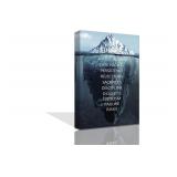 NEW $36 Motivational Wall Art Iceberg Quotes