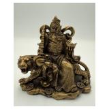 Chinese Wealth God Statue with Tiger (Used)