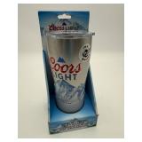 Coors Light Bluetooth Speaker Tumbler Cooler (New)