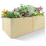 NEW $120 (8×4×2ft) Galvanized Raised Garden Bed