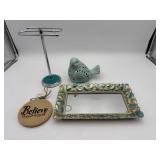 Decorative Home Décor Accent Lot (4 Pieces)