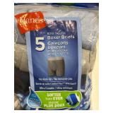 NEW XL Hanes boys Boxer briefs 5 pack