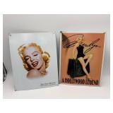 Marilyn Monroe Metal Wall Art Sign Set (2pcs)