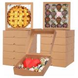 NEW $31 (10x10x2.5') brown Bakery Boxes