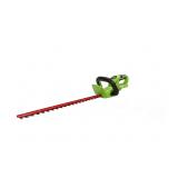 New $118 Greenworks 24-volt 22-in Battery Hedge...