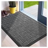New $40 (24  x 36 ) Mibao Front Door Mat, Heavy...