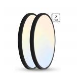 $65 2pack (15.8') Flush Mount Ceiling Light