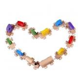 NEW Educational Wooden Number Train