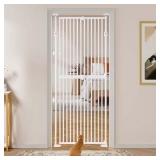 New $194 unipaws Upgraded Extra Tall Cat Gate,...