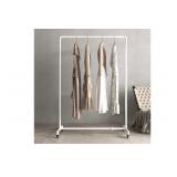 USED $100 HOMEKAYT Industrial Pipe Clothing Rack