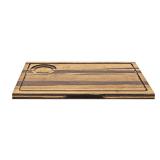 (14'x9') Reversible Crushed Bamboo Serving Board