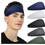 SEALED Pilamor Sports Headbands for Men (5...