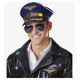 NEW Forum Novelties Men's Adult Pilot Hat