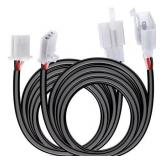 New $42 Nilight 2PCS Plug and Play 22AWG 5Feet...