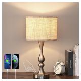 OPENED $46 DEWENWILS Touch Control Table Lamp...