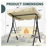 NEW $140 Outdoor Patio Swing Chair