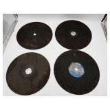 $500 4 RailCut 16' Rail Cutting Wheels