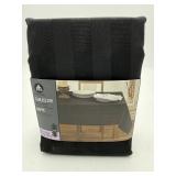 Hometrends Black Microfiber Tablecloth 60' x 120'