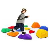 New $94 Balance Stepping Stones for Kids 11pcs...