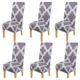 $50 High Back Strench Knitted Dining Chair
