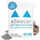 DAMAGED $59 (40lb) Clumping Clay Cat & Kitty Littr