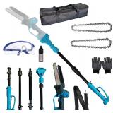 New $136 2 in 1 Cordless Pole Saw and Chainsaw...