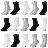 SEALED 15PK (2-4T) Boy's Crew Cut Athletic Socks