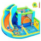 SEALED $400 FBSPORT Inflatable Bounce House,...