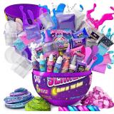 NEW $43 41PK Egg Surprise Galaxy Slime Kit