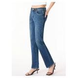 $109 (W25) Buffalo High Rise Straight Jeans