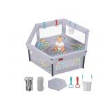 $110 EAQ Foldable Baby Playpen With Mat
