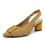 NEW $35 (6.5) Women's Slingback High Heels