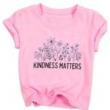 NEW (4-5T) Kids 2026 'Kindness Matters' T-Shirt