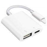 NEW Portable USB Camera Adapter w/Charging Port