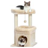 OPENED $53 PAWZ Road Cat Tree, Small Cat Tower...