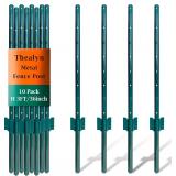 New $58 Thealyn Fence Posts 3 Feet, Pack of 10,...