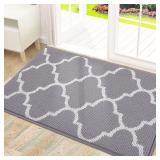New $40 SEALED ( 47 x71 ) Blue OLANLY Indoor...