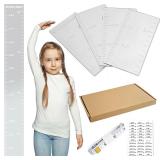 New Growth Chart Mirror for Kids, Puzzle Growth...