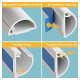 NEW (39') D-Line Half Round Cord Hider